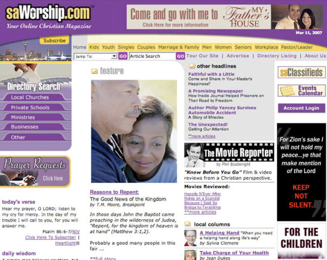 saWorship home